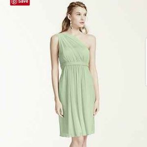 David's bridal mesh dress